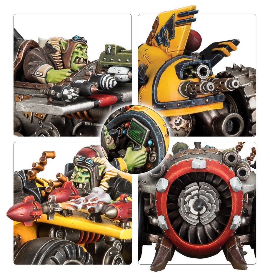 Orks: Megatrakk Scrapjet - 歐克蠻人噴氣巨卡