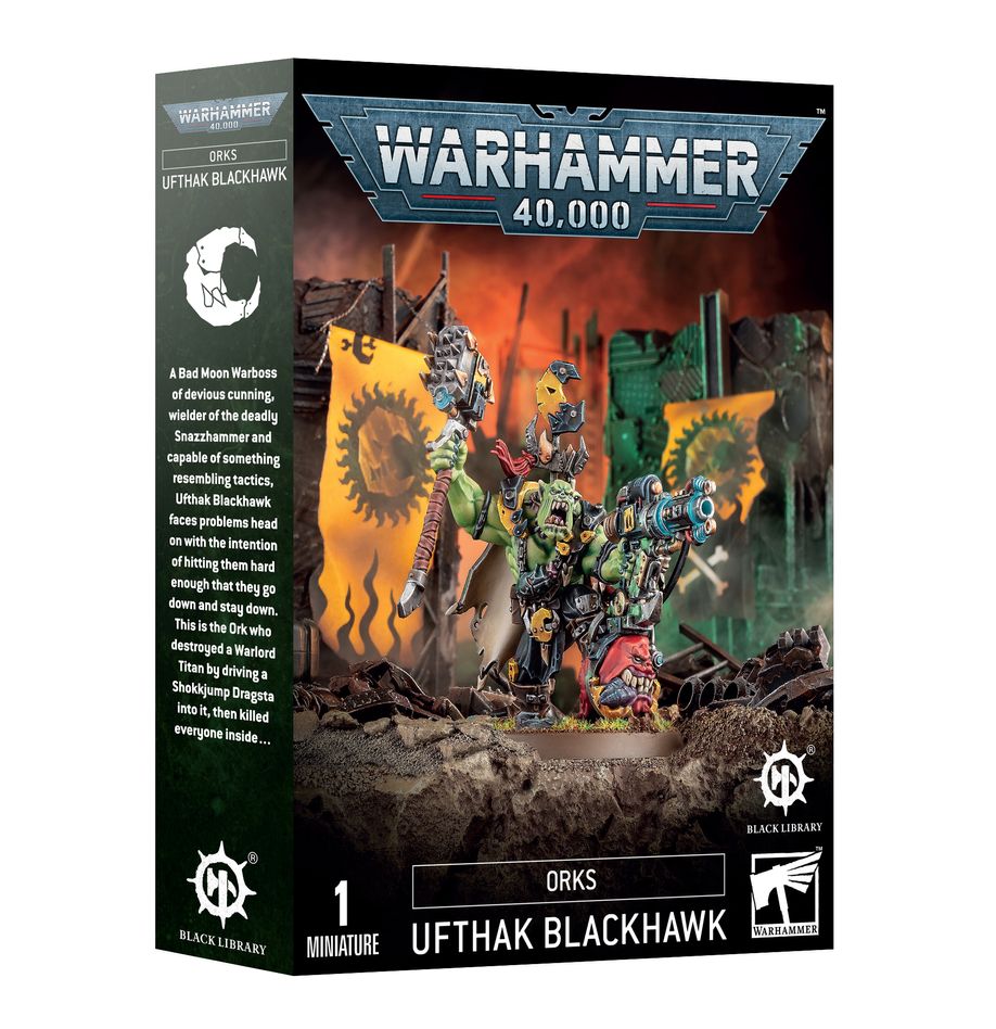 Orks: Ufthak Blackhawk - 歐克蠻人烏夫薩克.黑鷹