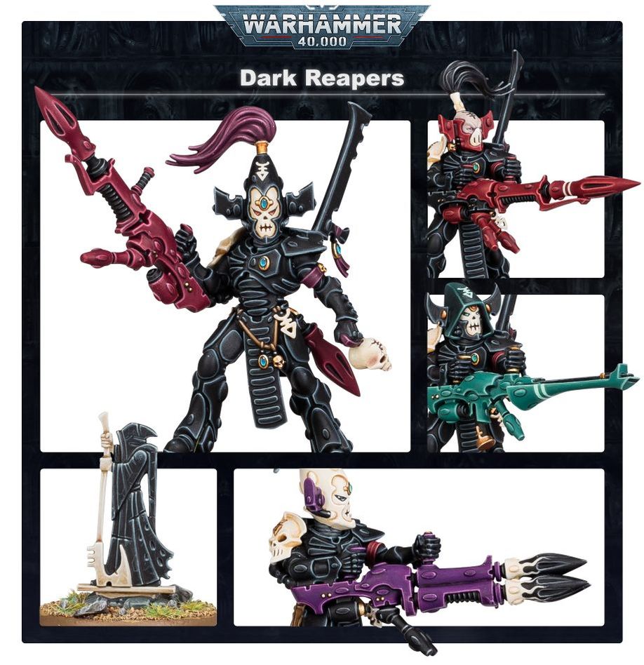 Aeldari: Dark Reapers - 艾達靈族黑暗死神