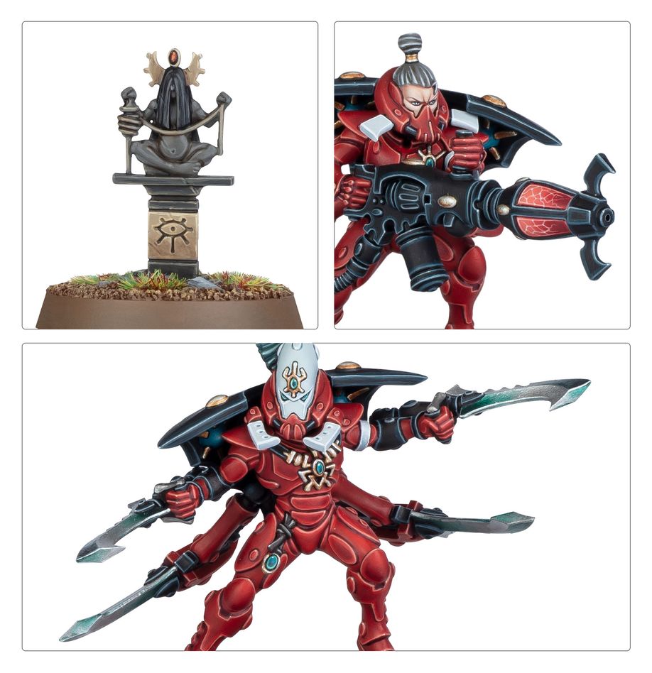 Aeldari: Warp Spiders - 艾達靈族:次元蜘蛛