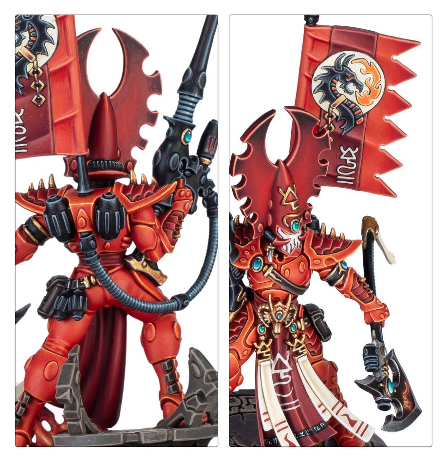 Aeldari: Fuegan - 艾達靈族:鳳凰領主弗甘