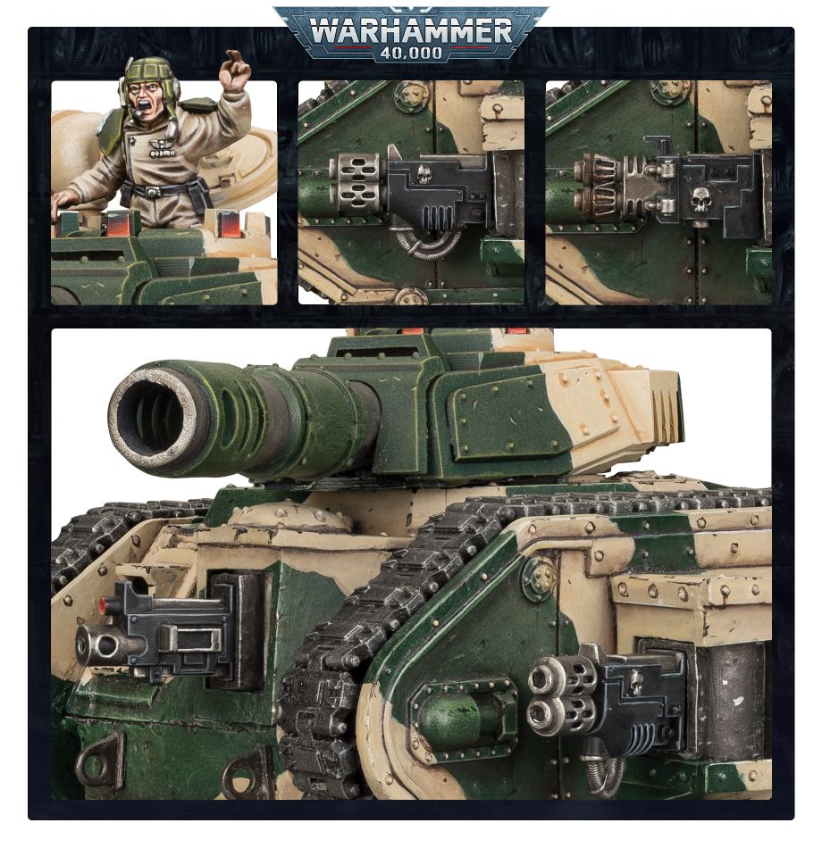 Astra Militarum Leman Russ Battle Tank - 星界軍黎曼魯斯戰鬥坦克