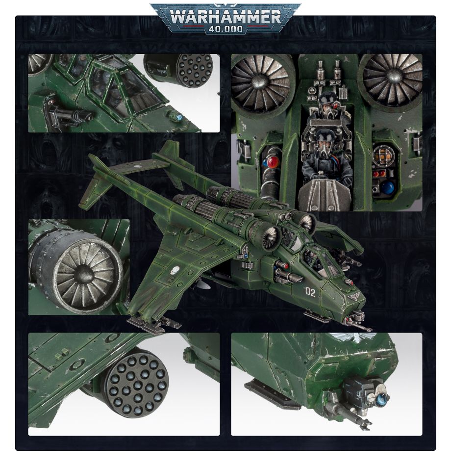 Astra Militarum Valkyrie - 帝國警衛女武神