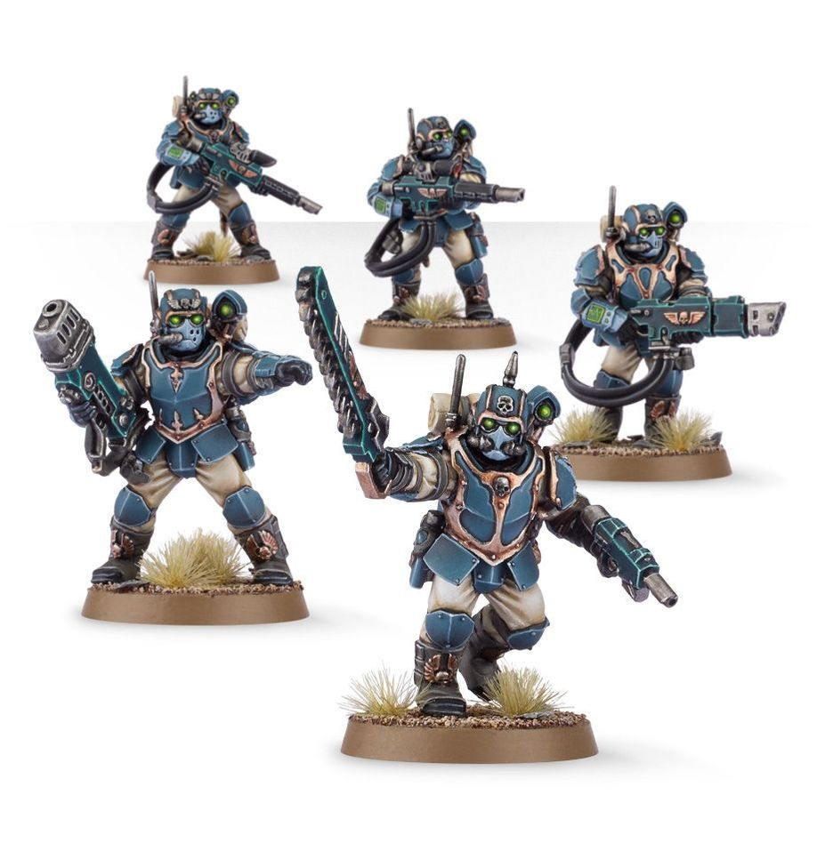 Militarum Tempestus Scions - 帝國國防軍暴風突擊兵