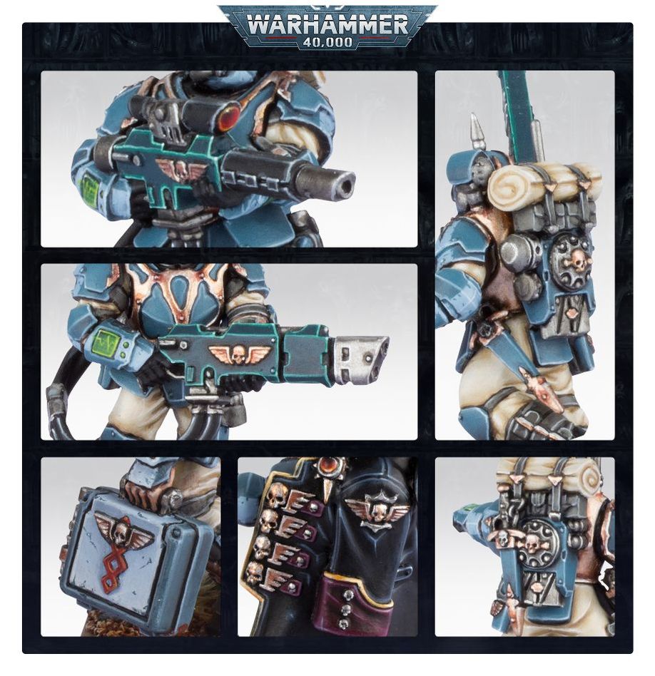 Militarum Tempestus Scions - 帝國國防軍暴風突擊兵