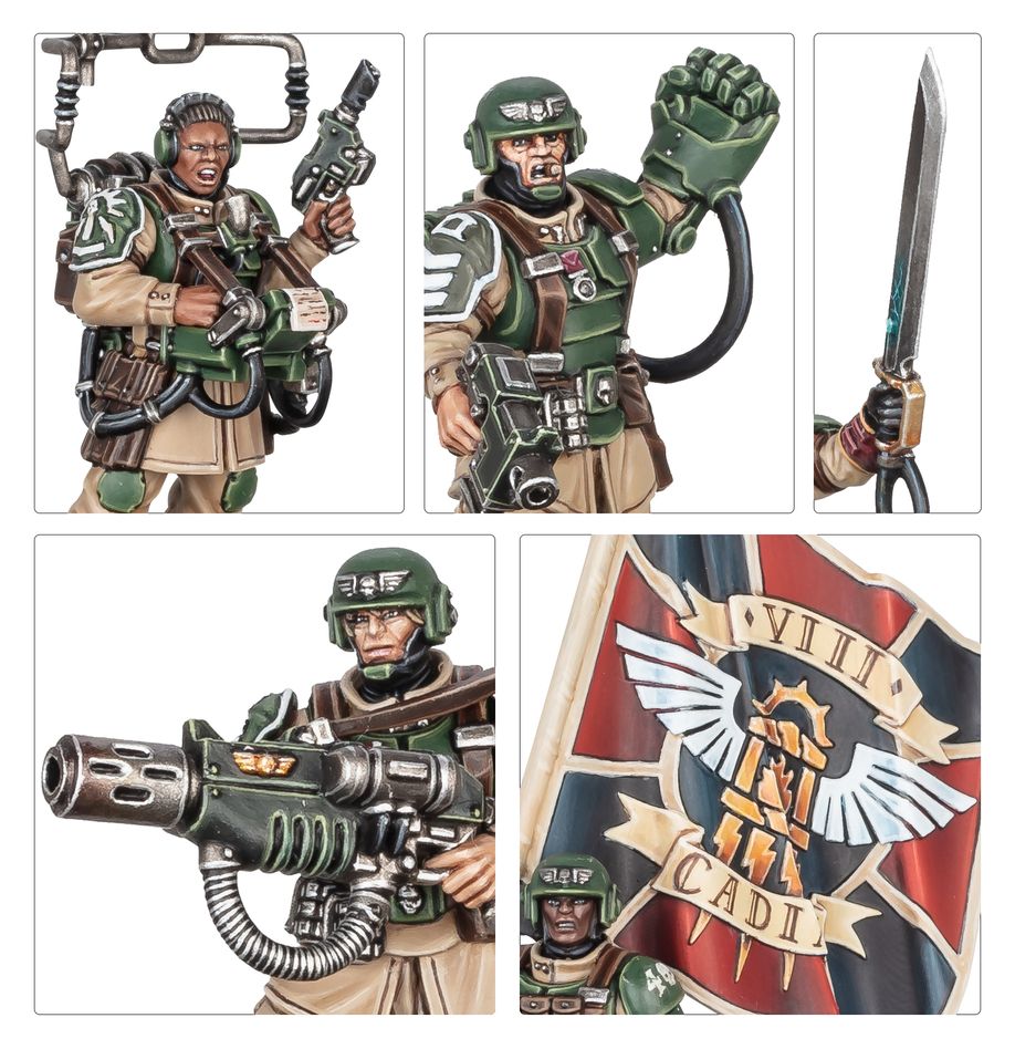 Astra Militarum: Cadian Defence Force - 星界軍:卡迪亞防衛隊
