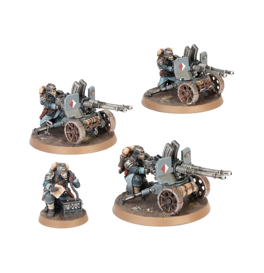 Astra Militarum: Krieg Heavy Weapons Squad - 星界軍:克里格重型武器小隊