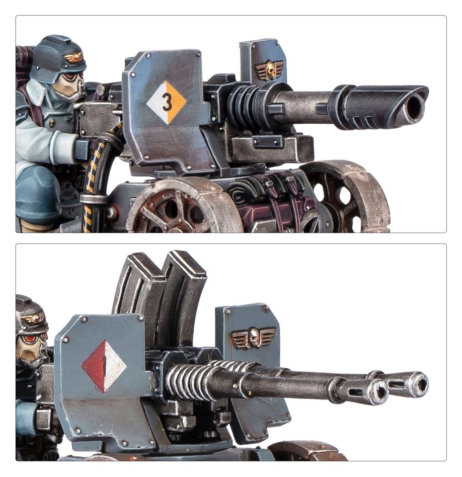Astra Militarum: Krieg Heavy Weapons Squad - 星界軍:克里格重型武器小隊