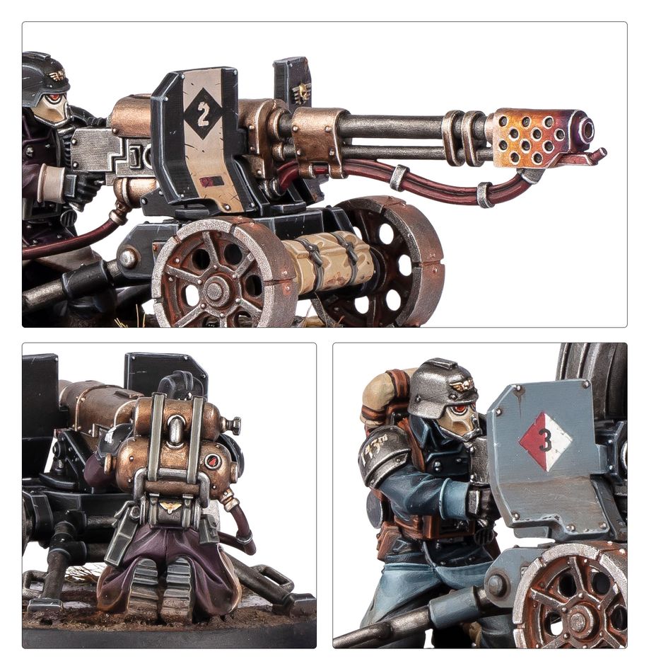 Astra Militarum: Krieg Heavy Weapons Squad - 星界軍:克里格重型武器小隊