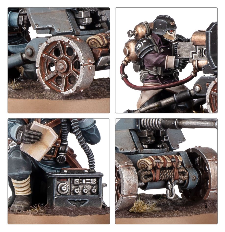 Astra Militarum: Krieg Heavy Weapons Squad - 星界軍:克里格重型武器小隊