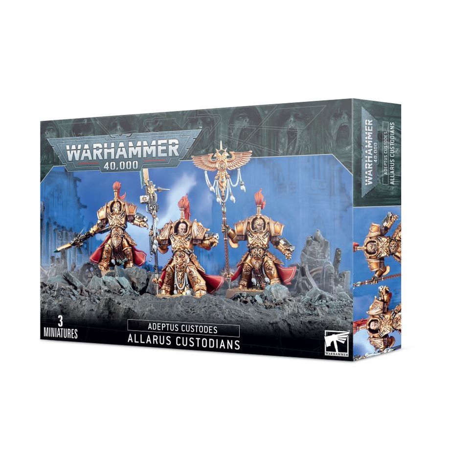 Adeptus Custodes: Allarus Custodians - 帝皇親衛隊歐拉魯斯禁衛軍