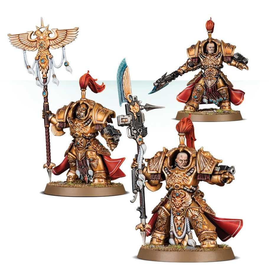 Adeptus Custodes: Allarus Custodians - 帝皇親衛隊歐拉魯斯禁衛軍