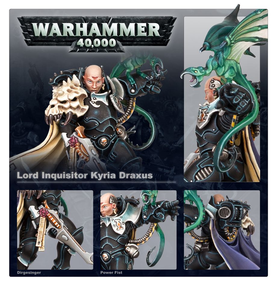 Lord Inquisitor Kyria Draxus - 審判長奇瑞雅.德拉瑟斯