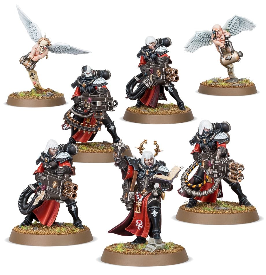 Adepta Sororitas: Retributor Squad - 修女會仇天使小隊