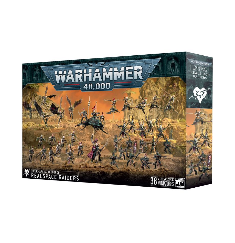 Drukhari: Battleforce - Realspace Raiders - 黑暗靈族:現實空間掠襲者戰鬥包
