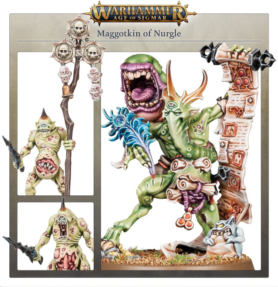 Maggotkin Of Nurgle: Vanguard - 先鋒包:納垢蛆裔