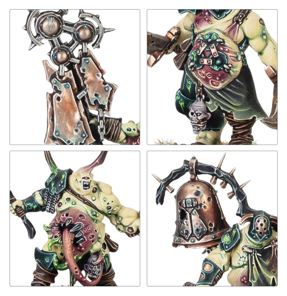 Maggotkin Of Nurgle: Shudderblight Cyst - 納垢蛆裔戰鬥包:顫瘟囊腫