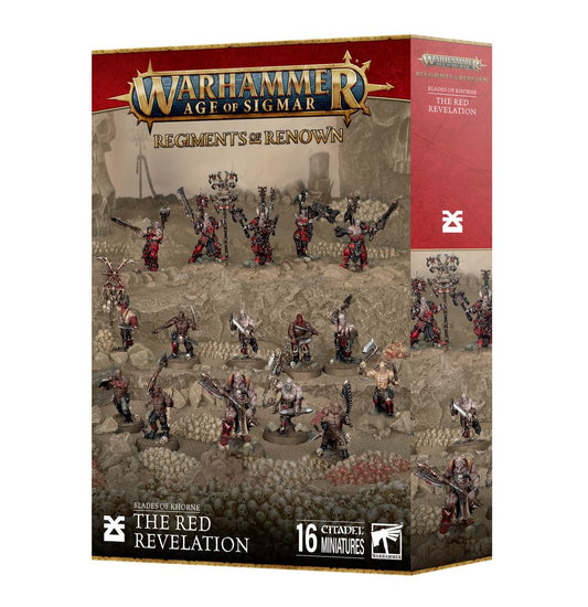 Blades of Khorne: Regiment of Renown - The Red Revelation - 載譽軍團:血色啟示