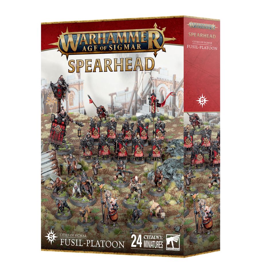Cities of Sigmar: Spearhead - Fusil-Platoon - 先鋒軍:燧發槍火力排