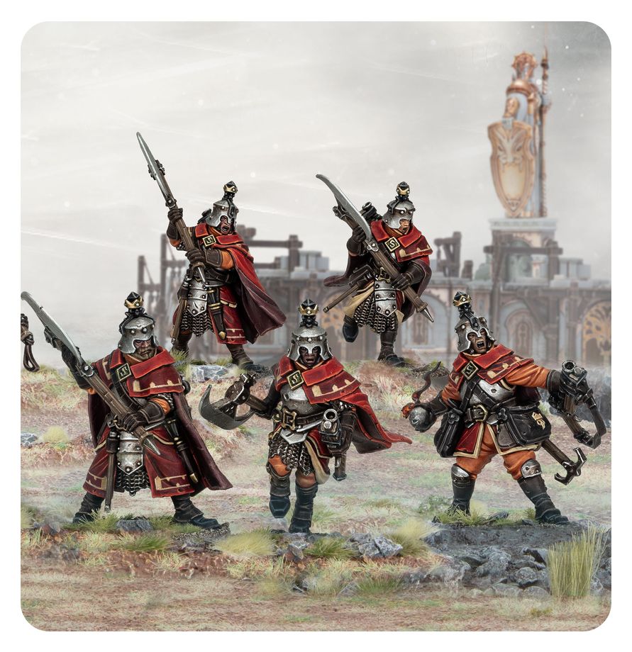 Cities of Sigmar: Freeguild Grenadiers - 西格瑪之城:自由兵團擲彈兵