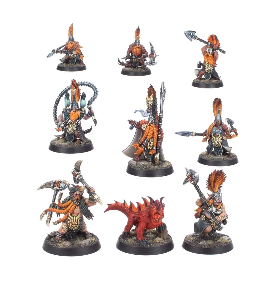 Warcry: Fyreslayers Vulkyn Flameseekers - 戰嚎:爐裔尋焰者