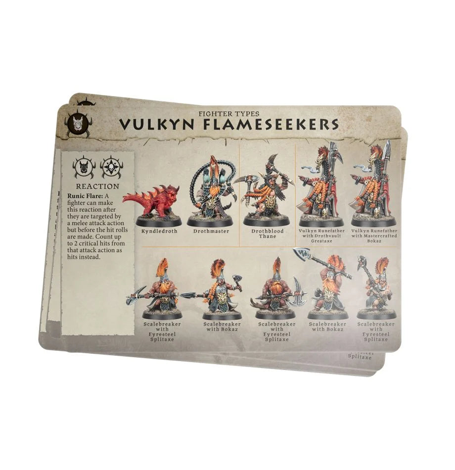Warcry: Fyreslayers Vulkyn Flameseekers - 戰嚎:爐裔尋焰者