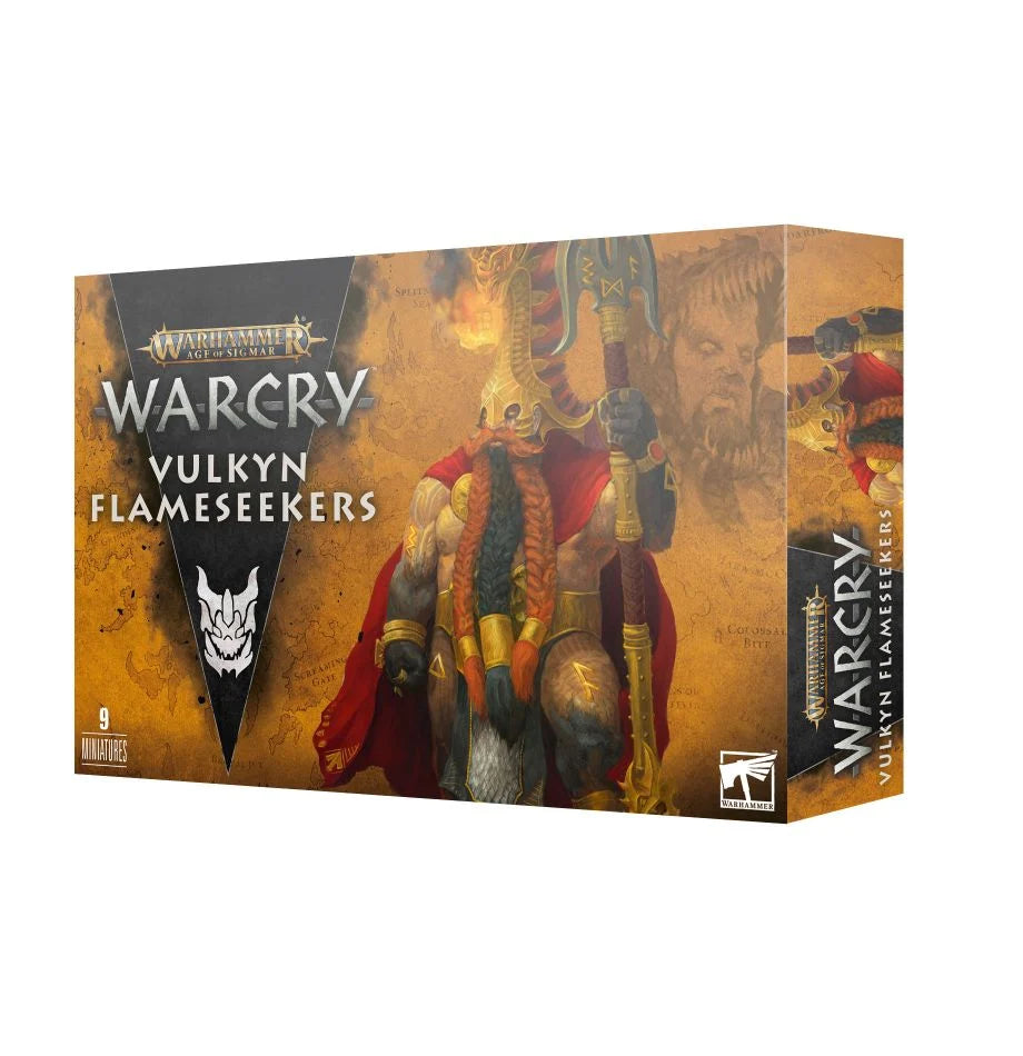 Warcry: Fyreslayers Vulkyn Flameseekers - 戰嚎:爐裔尋焰者
