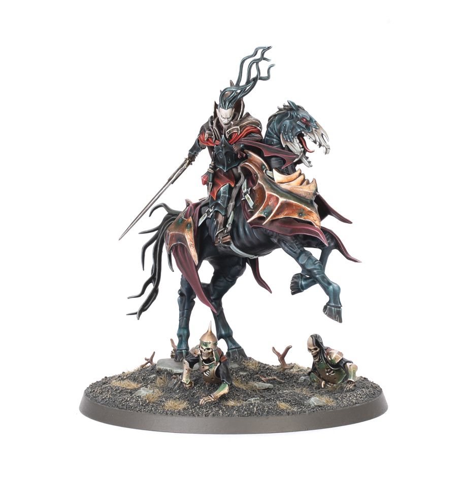 Soulblight Gravelords: Vampire Lord on Nightmare Steed - 凋魂墓穴領主:騎夢魘獸的吸血鬼領主