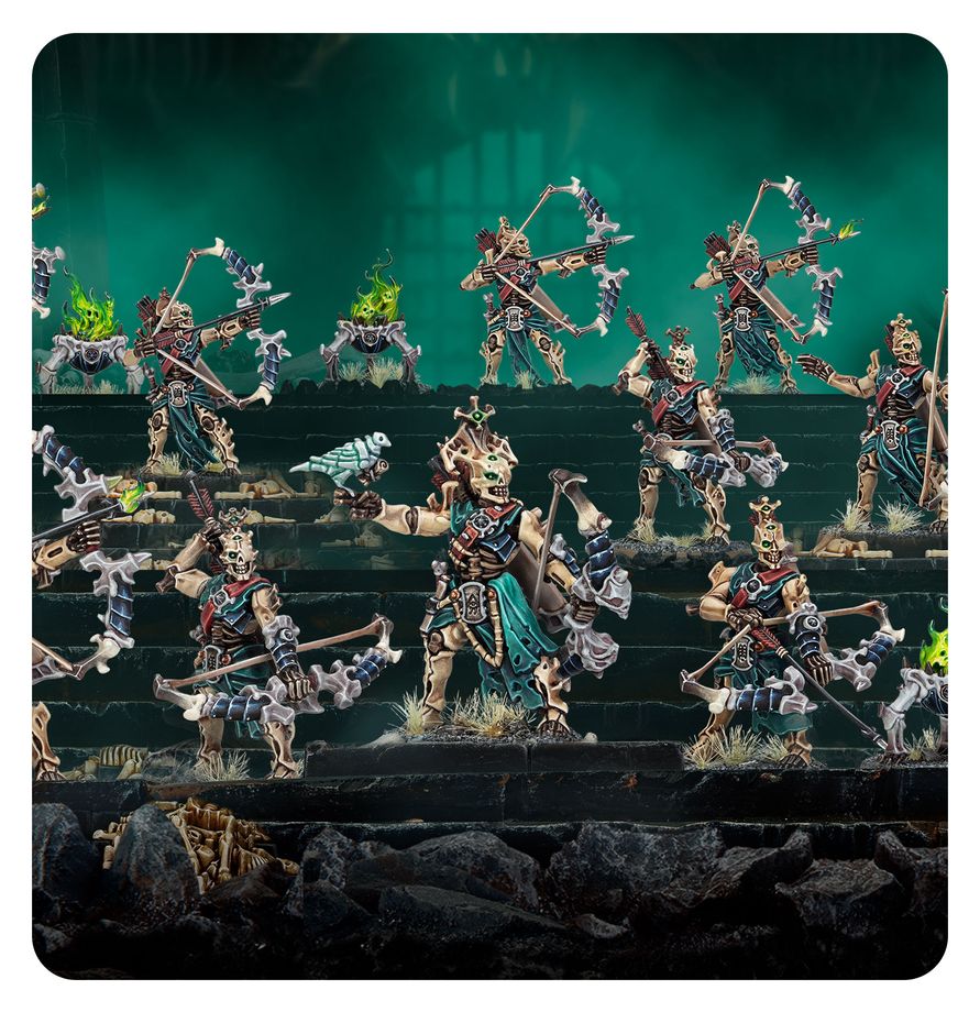 Ossiarch Bonereapers: Mortek Triaxes - 殮骨骸軍:骸鑄魂箭手