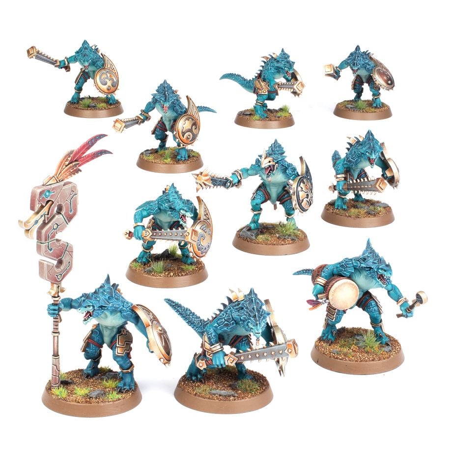 Seraphon: Saurus Warriors - 沙維爾戰士
