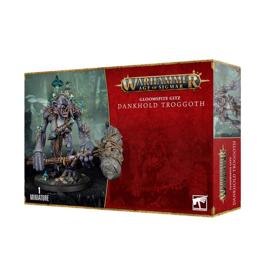 Gloomspite Gits: Dankhold Troggoth - 幽暗惡徒蔭冷食人妖