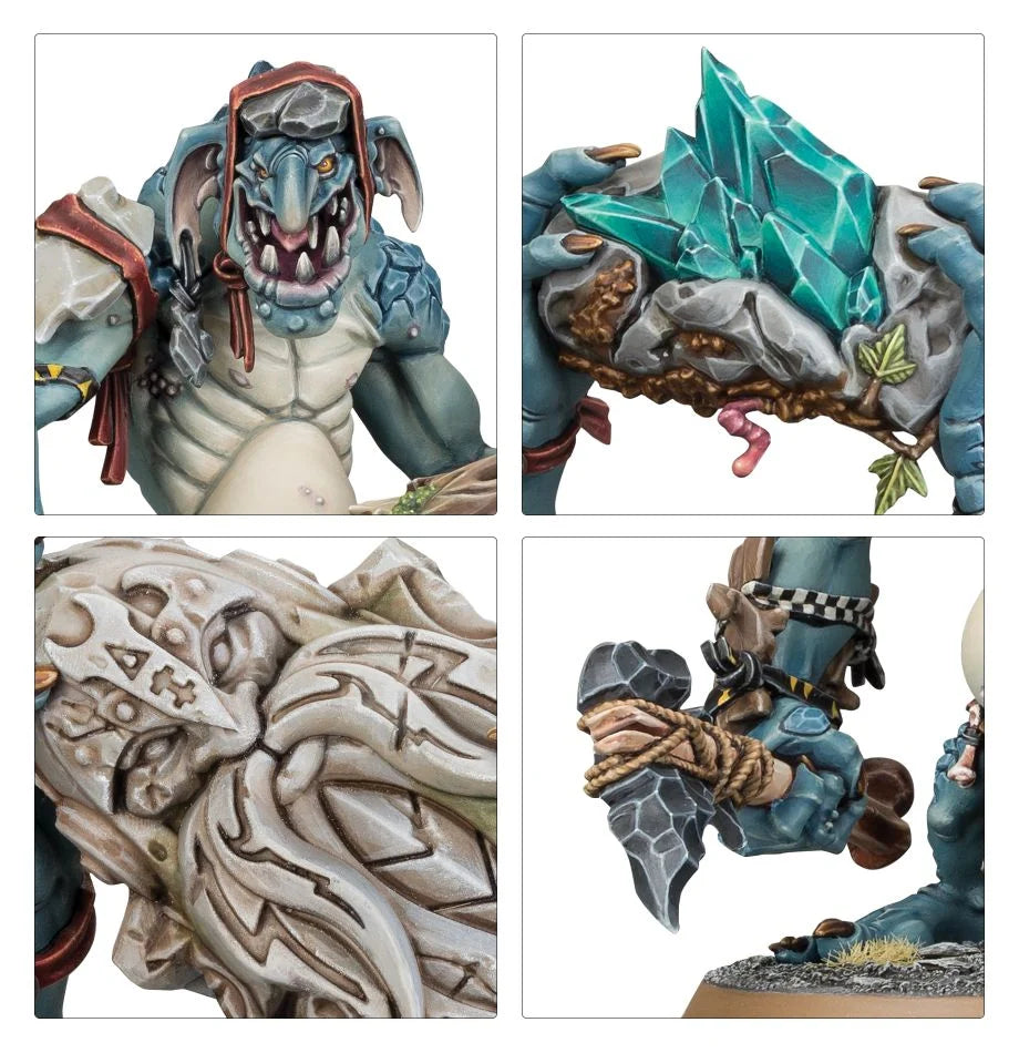 Gloomspite Gitz: Trugg's Great Troggherd - 特魯格的食人妖大群