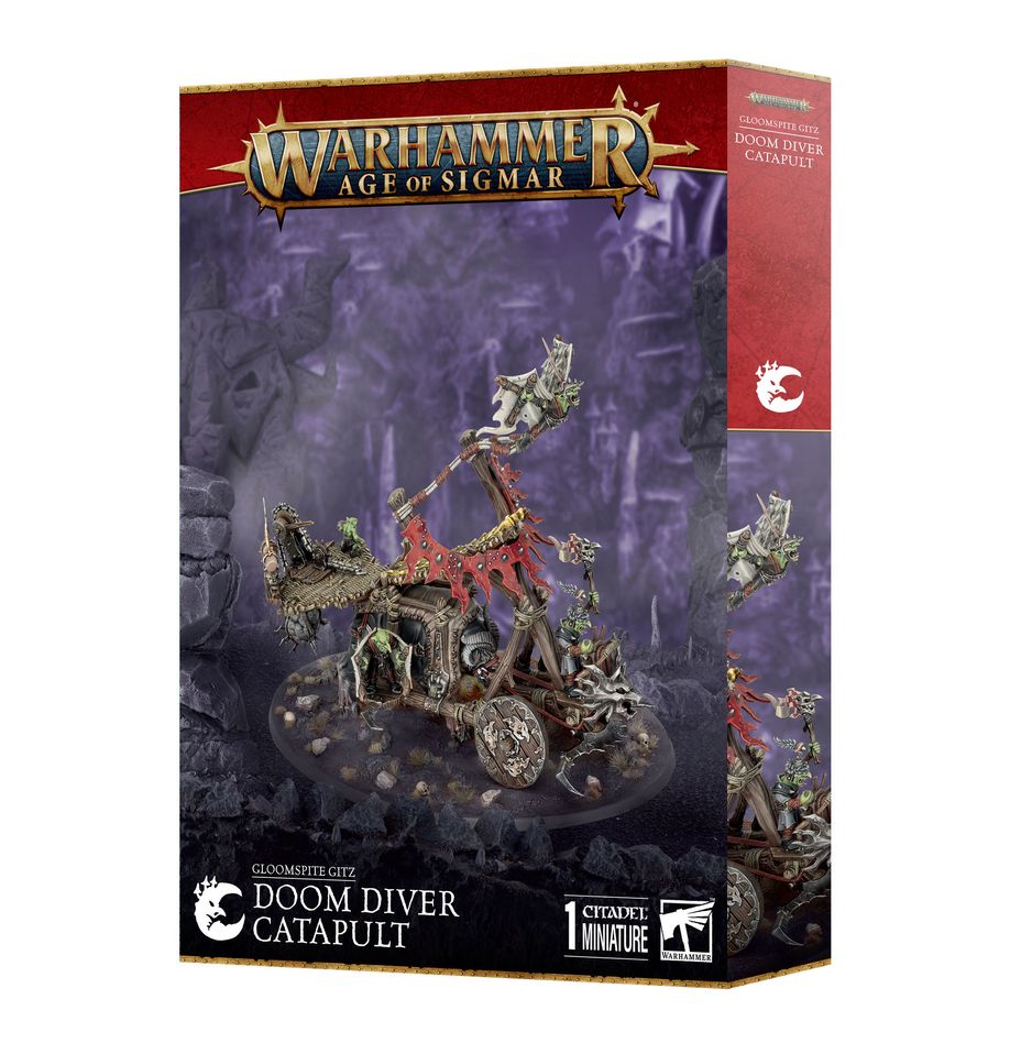 Gloomspite Gitz: Doom Diver Catapult - 暗怨地精:毀滅俯衝者彈射器