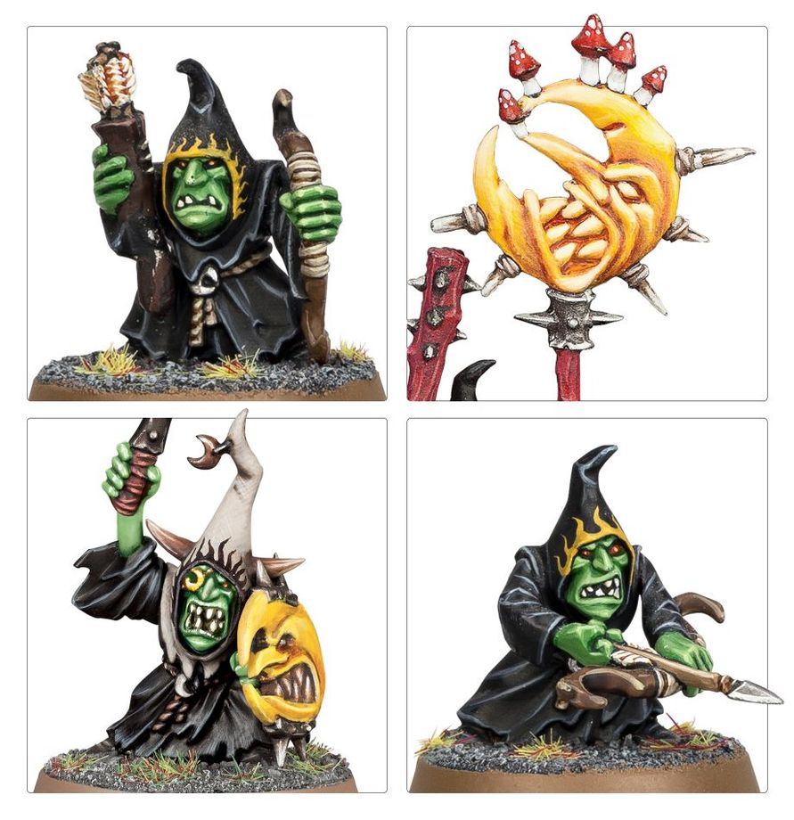 Gloomspite Gitz: Moonclan Stabbas - 幽暗惡徒壞月族刺槍手