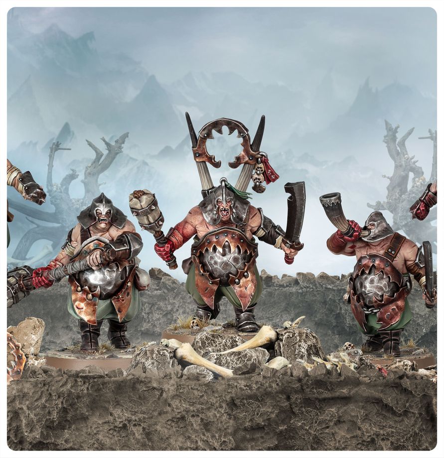Ogor Mawtribes: Gluttons - 食人魔大胃部落:暴食者