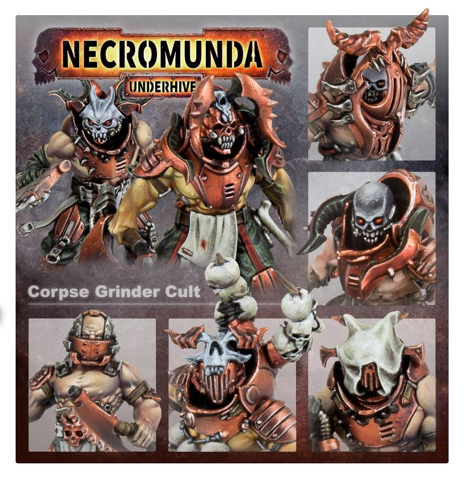 Necromunda: Corpse Grinder Cult - 涅克羅蒙達:屍磨者教派