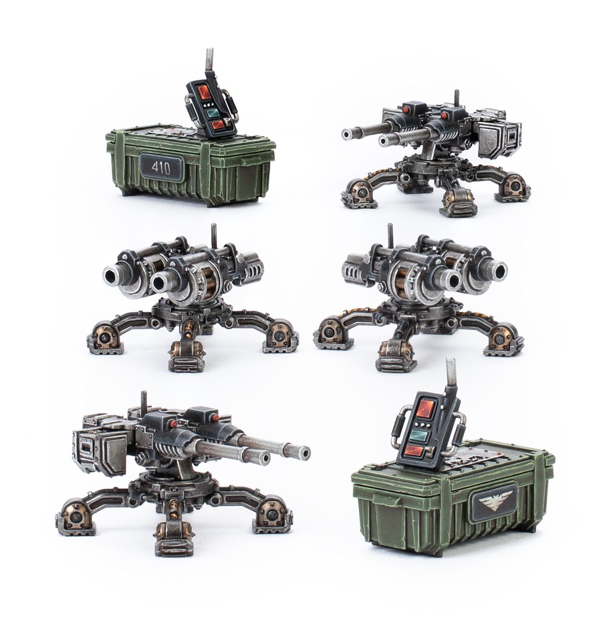 Necromunda: Trazior Pattern Sentry Guns - 涅克洛蒙達:特拉西奧型哨兵炮塔