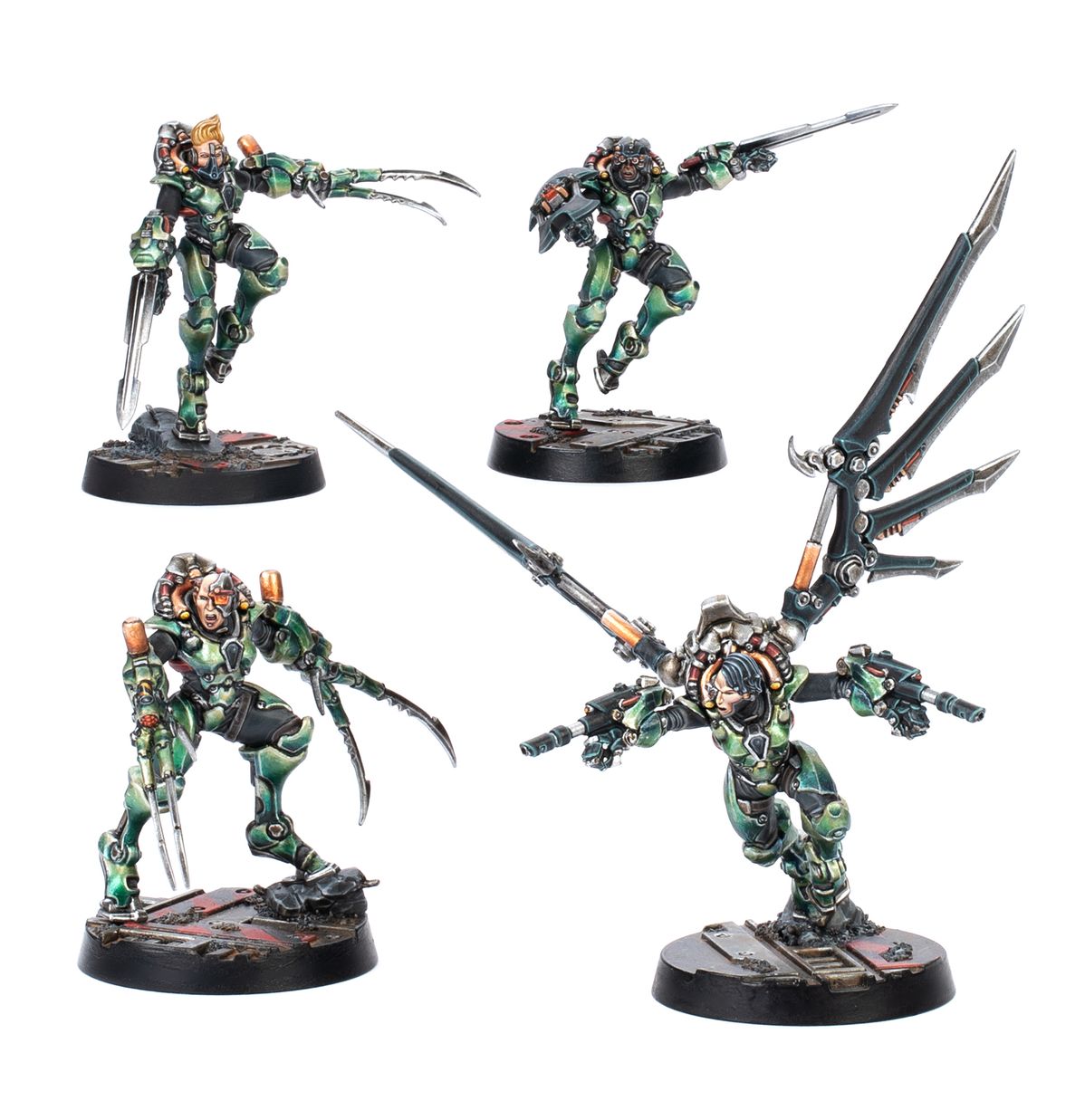 Necromunda: Malcadon, Yeld, and Jakara Spyre Hunters - 涅克洛蒙達:馬卡登耶德和賈卡拉獵爵