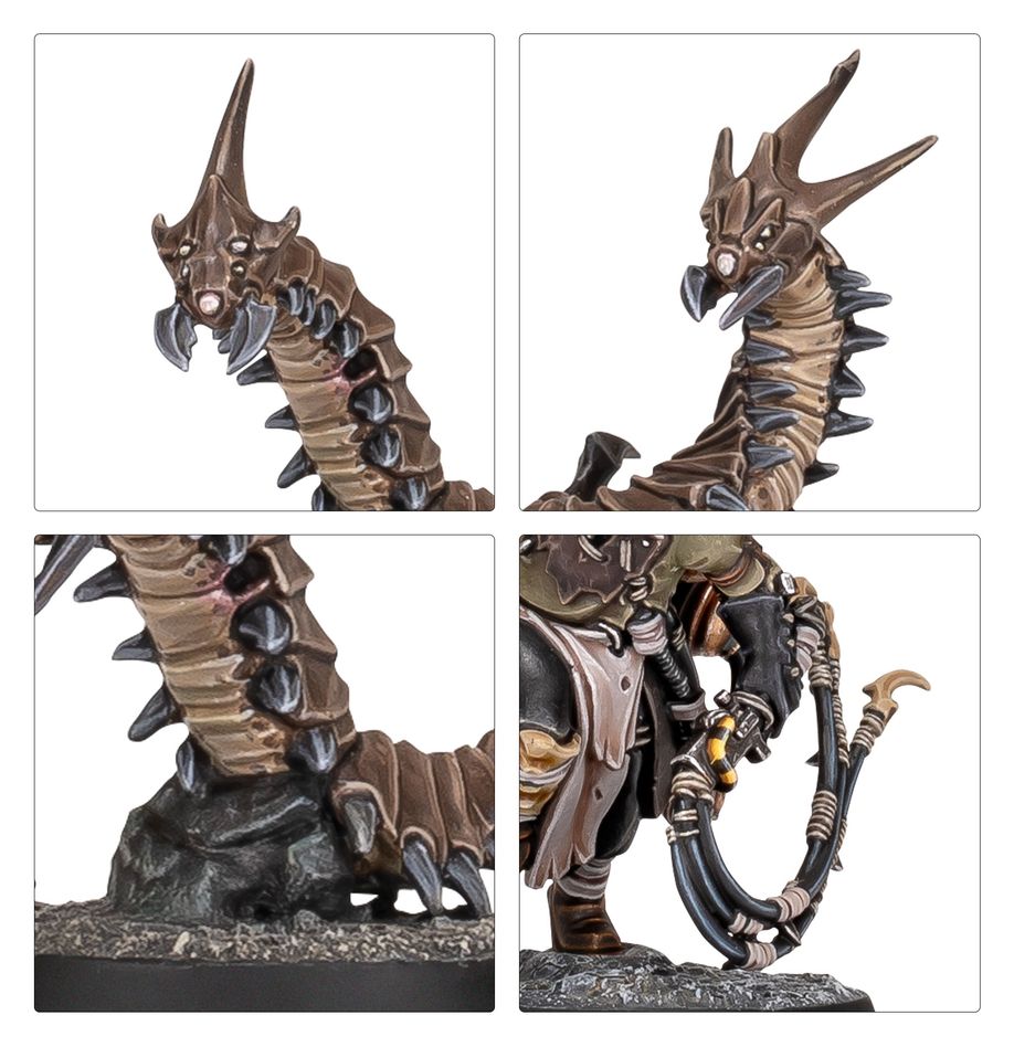 Necromunda: Sha'dar Hunters and Arthromite Spinewyrms - 沙達爾獵人與阿索麥刺脊蟲
