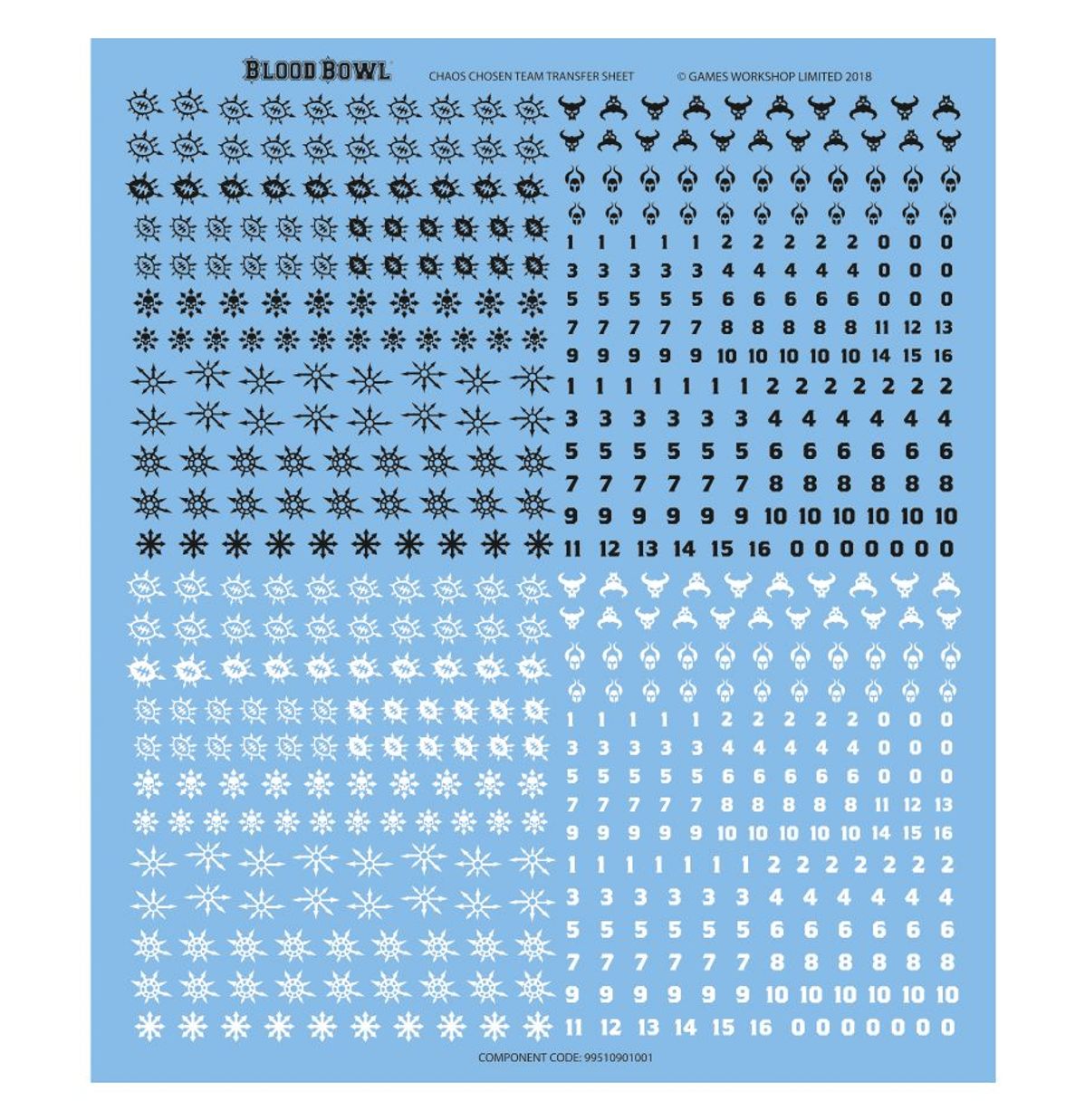 Blood Bowl: Chaos Chosen Team - 血腥橄欖球:毀滅領主隊