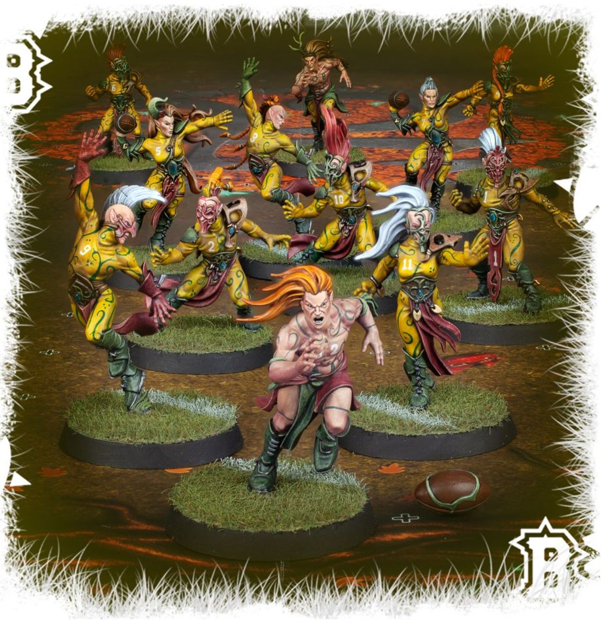 Blood Bowl: Wood Elf Team - 血腥橄欖球:木精靈球隊