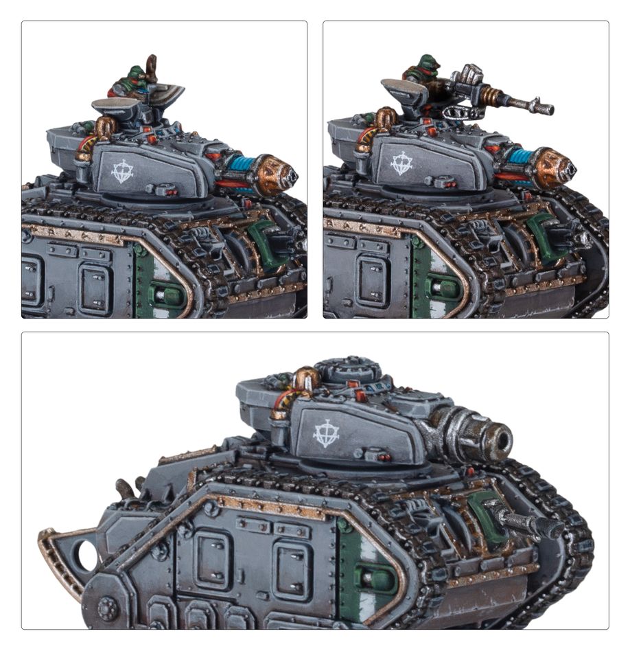 Legions Imperialis: Leman Russ Executioner and Demolisher Squadron - 帝國軍團:黎曼魯斯處決者/破壞者中隊