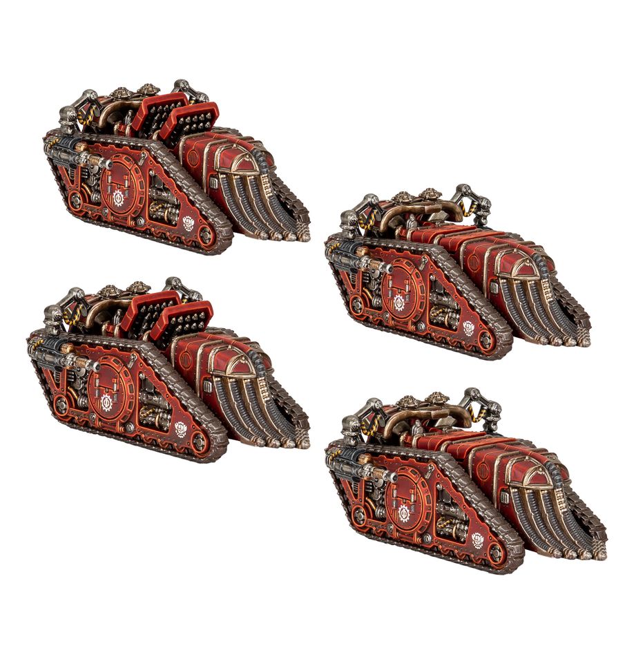 Legions Imperialis: Mechanicum Karacnos Assault Tank Squadron - 帝國軍團:卡拉諾斯突擊坦克中隊