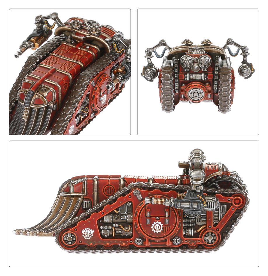 Legions Imperialis: Mechanicum Karacnos Assault Tank Squadron - 帝國軍團:卡拉諾斯突擊坦克中隊