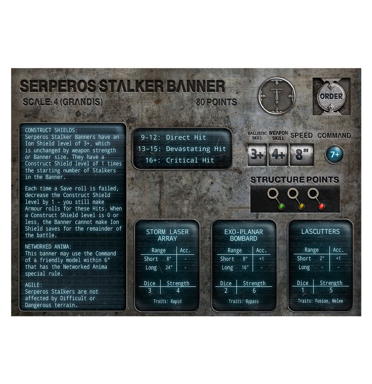 Legions Imperialis: Dark Mechanicum Serperos 'Overlord' Heavy Stalkers - 帝國軍團:黑暗機械教毒蛇重型追獵者
