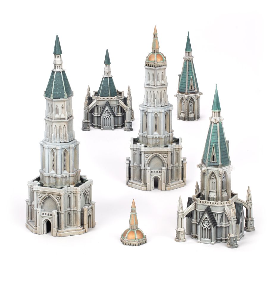 Legions Imperialis: Civitas Imperialis Spires - 帝國軍團:帝國城市尖塔
