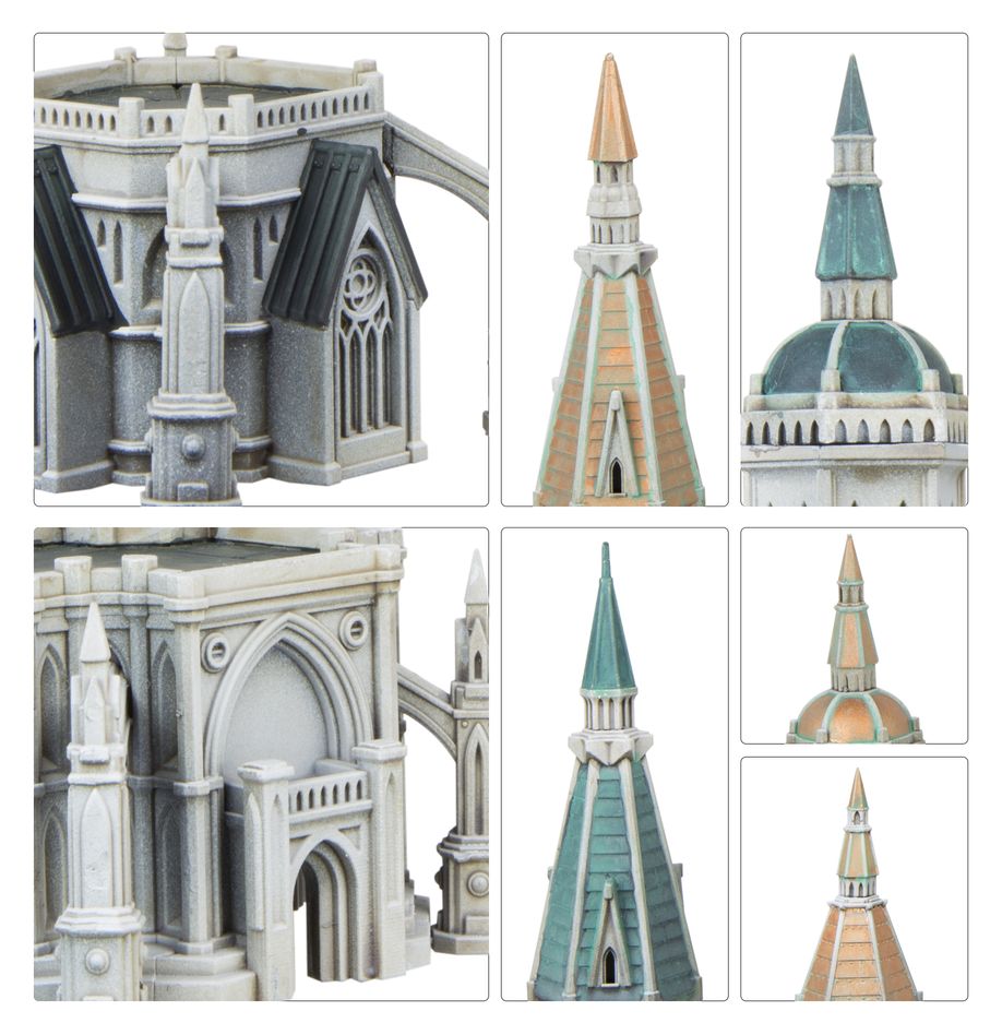 Legions Imperialis: Civitas Imperialis Spires - 帝國軍團:帝國城市尖塔