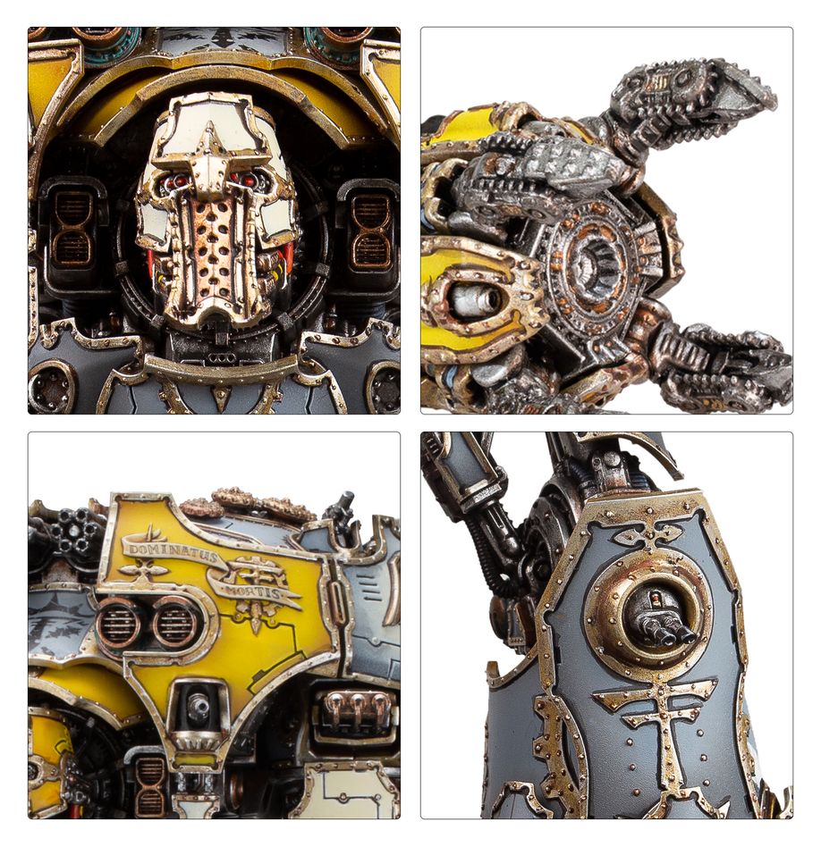 Legions Imperialis: Warmaster Iconoclast Heavy Battle Titan - 帝國軍團:戰帥級破像者重型戰鬥泰坦