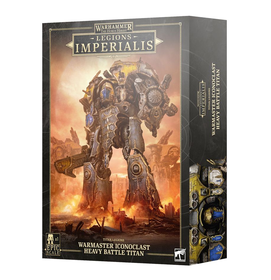 Legions Imperialis: Warmaster Iconoclast Heavy Battle Titan - 帝國軍團:戰帥級破像者重型戰鬥泰坦