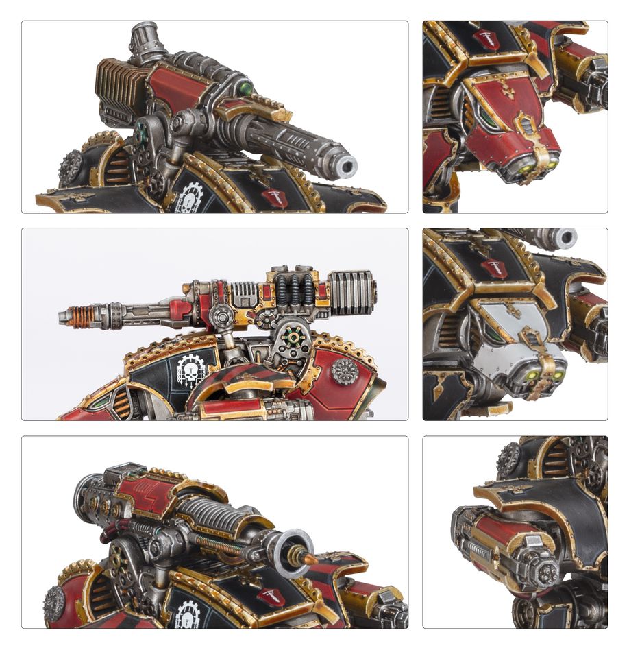 Legions Imperialis: Dire Wolf Heavy Scout Titans - 帝國軍團:恐狼級重型偵查泰坦